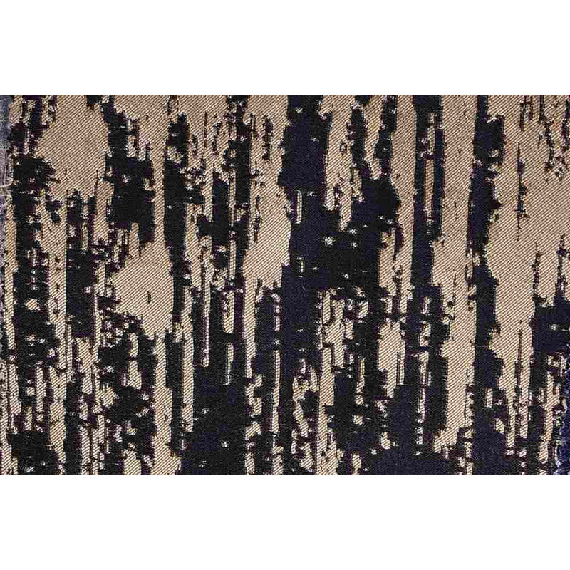 Tissu Lenora, Doré / Noir