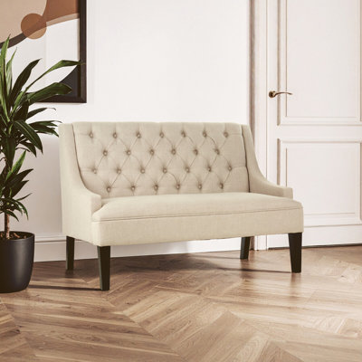Binney Polyester Upholstered Bench