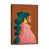 Classic Brown Wood Framed Canvas