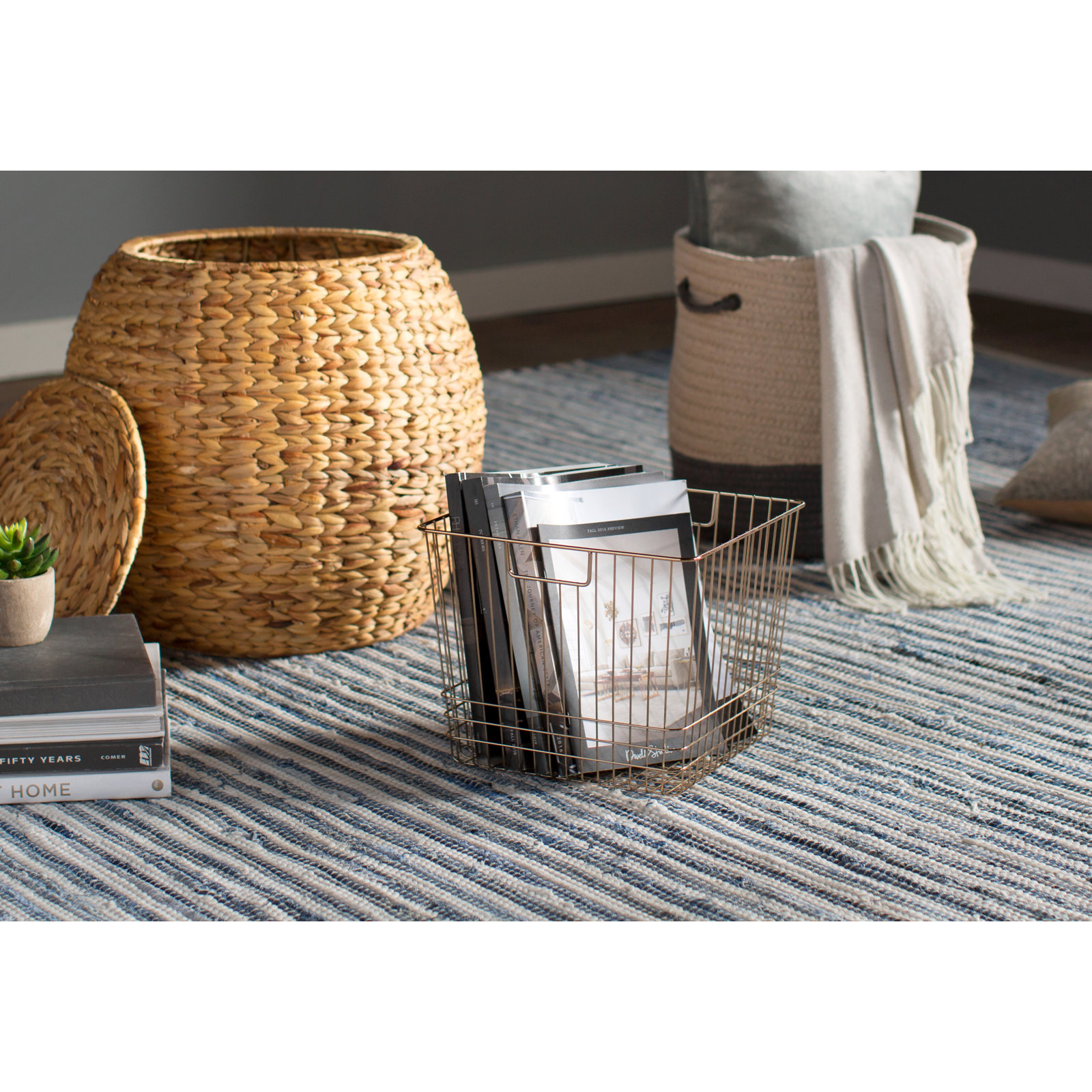 Baudette End Table, Bronze