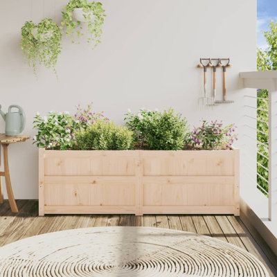 Brocklin Wood Planter Box