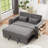 Versatile Convertible Sofa Bed with Adjustable Backrest and Multiple Functionalities for Any Living Space-1491840392