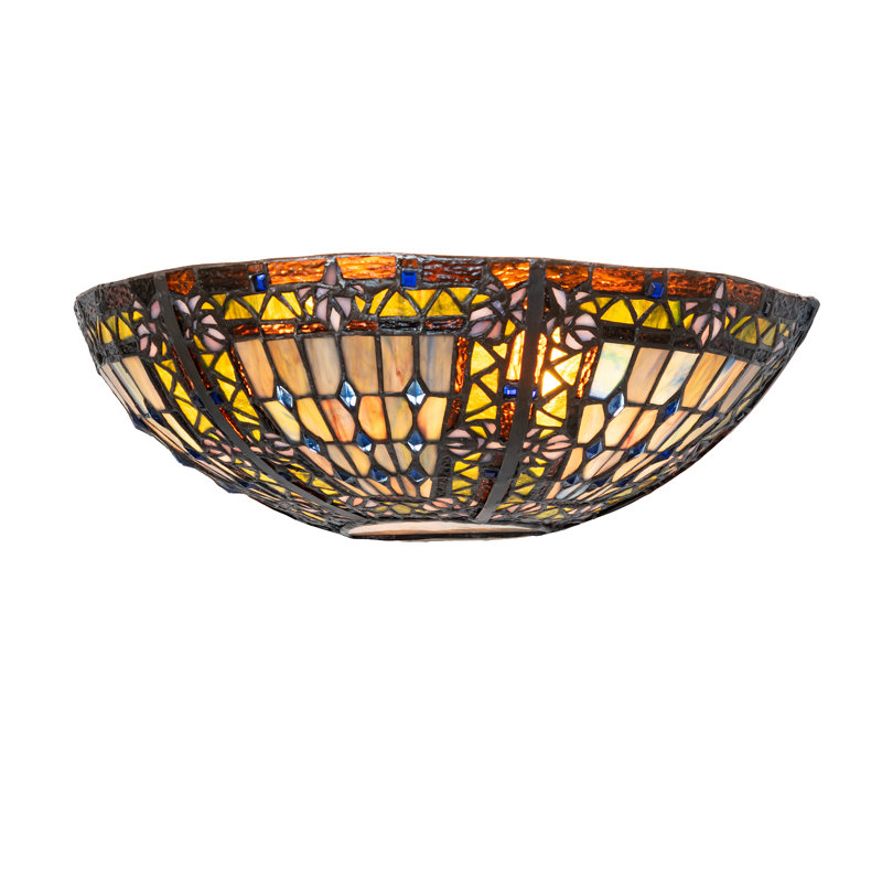 15" Wide Fleur-De-Lis Wall Sconce