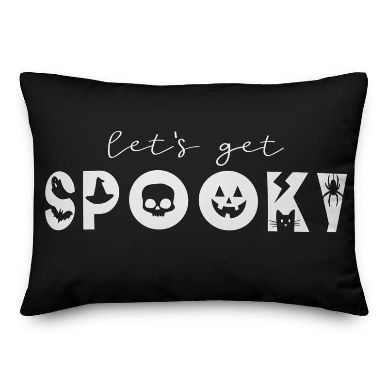  Coussin Lets Get Spooky