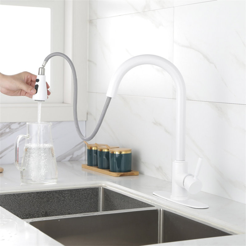 Robinet de cuisine avec douchette extractible