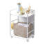 Chariot de rangement à deux niveaux Yamazaki Home, acier, roues-101302448