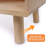 Ruben Pine Wood Bookcase with 7 Compartments
