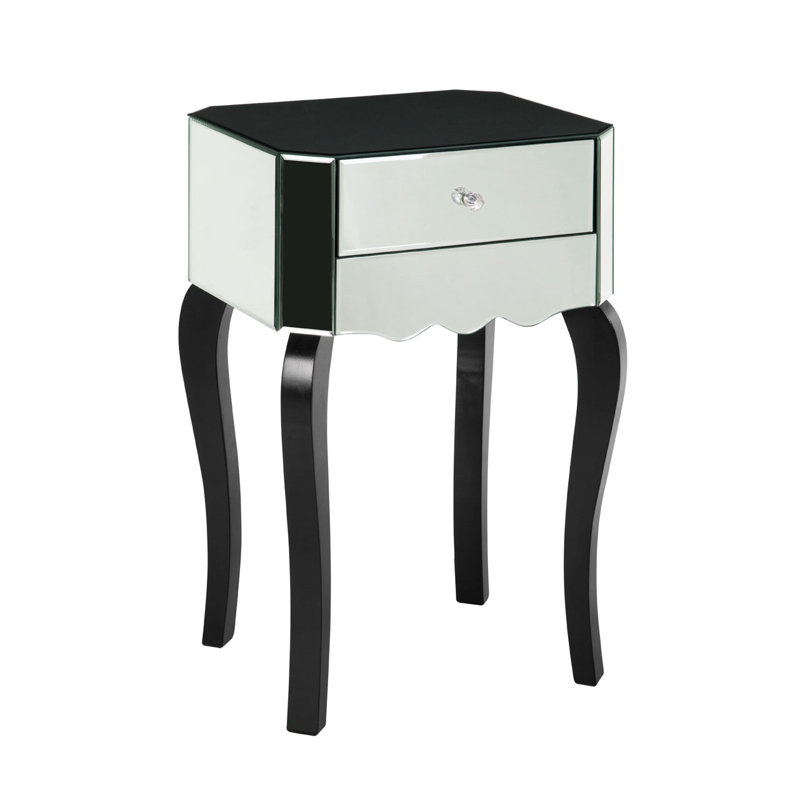 Dampier End Table, Mirror