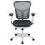Chaise de bureau ergonomique en filet à dossier moyen avec accoudoirs réglables Siyer-53663817-33351259