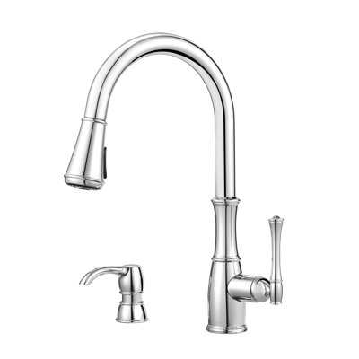 Wheaton Pull-Down Single Handle Kitchen Faucet