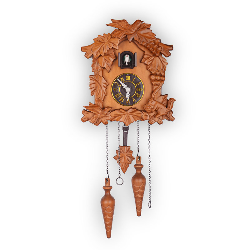 Tahlequah Wall Clock MX210, Wood