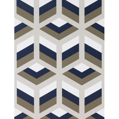 Lorenzo Castillo Hispania Xabi Geometric Wallpaper Roll