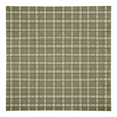 Martita Cotton Plaid Square Napkin