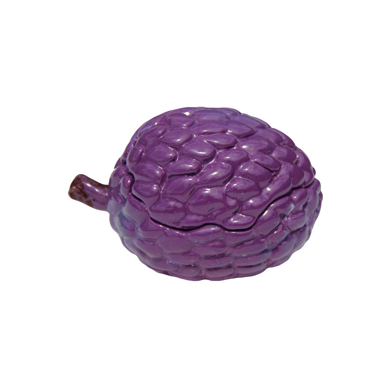 Bougie fantaisie Sweetsop Mysterieuse Fleur Noire, Mauve