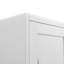 Armoire de rangement en métal réglable à 2 portes et garde-manger en métal-340636533