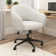 Meila Mid Century Modern Desk Chair For Home Office, Adjustable Seating With Wheels And Swivel Base