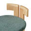 Ensemble de 2 chaises de salle à manger d'intérieur Boucle-133335403