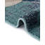 Tapis bleu marine / beige / vert à pois Dews-2030881011