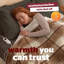 Silentnight Luxury Check Fleece Heated Throw