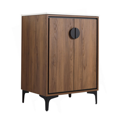 Stylish Bathroom Vanity With Basin, Offering Ample Storage And Easy Maintenance.