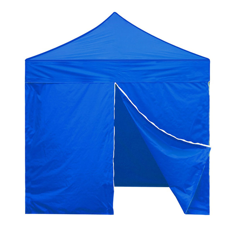 Amber-Lee 96'' W x 180'' D Steel Pop-Up Canopy, Sky Blue, 8ft x 8ft