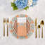 Pearl Bow Cotton Blend Square Napkins-281343193