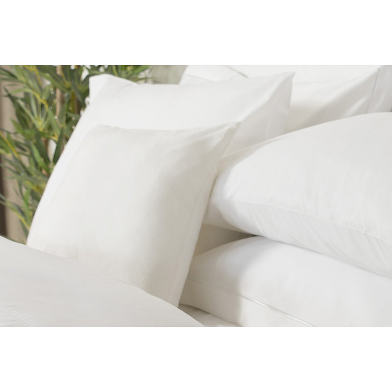 Square Throw Cushion, White