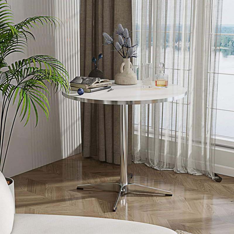 Petite table à manger circulaire moderne