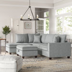 Darlington Upholstered L-Shaped Sectional Reversible