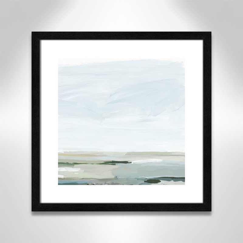 Pure Stillness - Impression de cadre photo sur papier, Papier encadré noir, H 17 po x l 17 po x P 0,75 po
