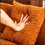Canapé à compression polyvalent en chenille avec méridienne et coussins pour la maison, alliant confort et style-780812945-780812950