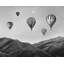 Napperon Air Balloon Polyester tressé