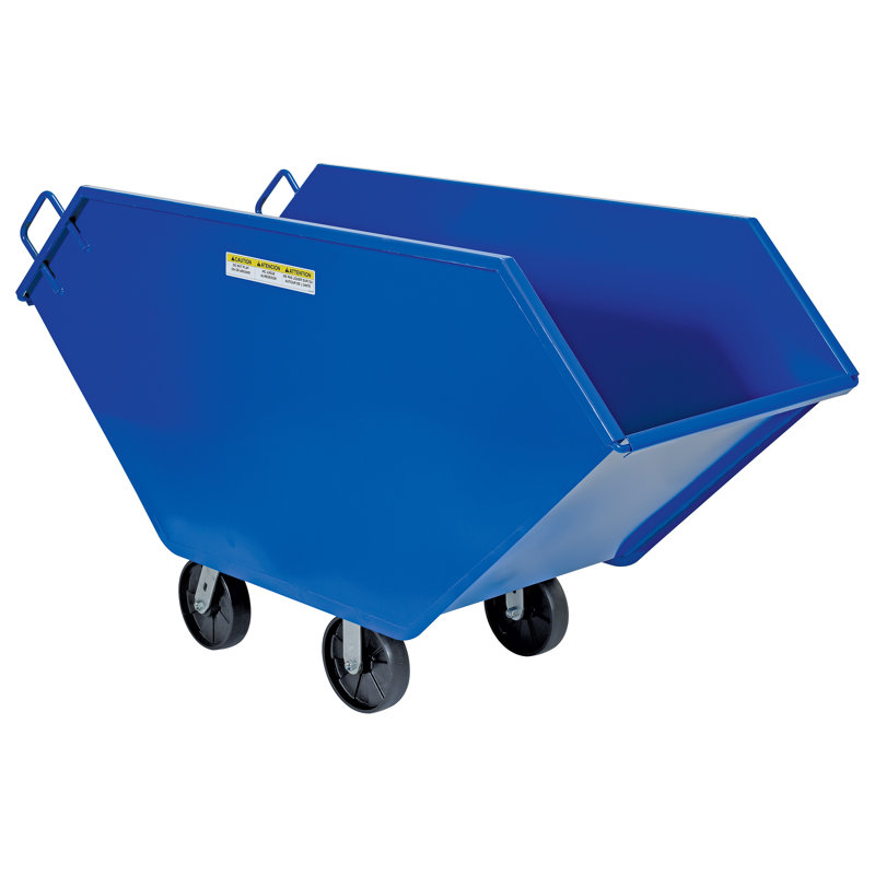 Poubelle de camion, H 37,43 po x l 26,375 po x P 66,6875 po