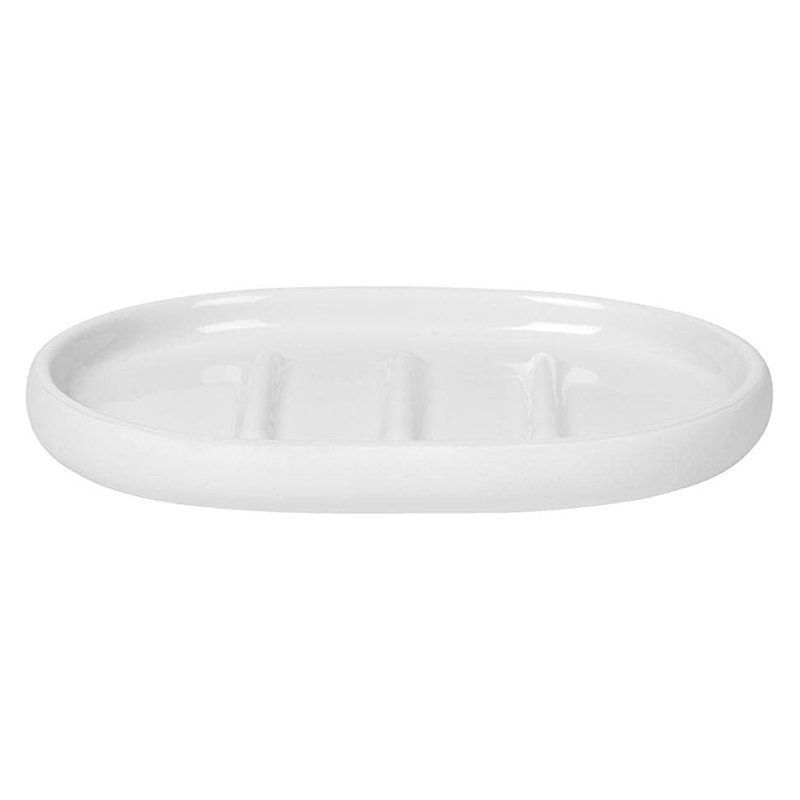 Ceramic / Porcelain Soap Dish, White