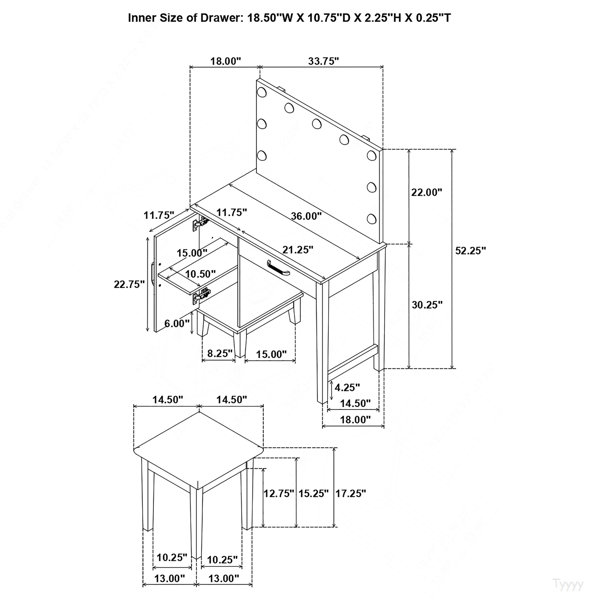Dimensions du produit