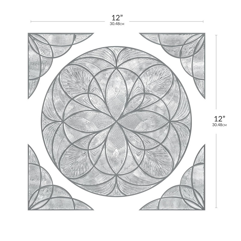 Quartz Window Accent 12" x 12"