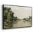 Black Floater Framed Canvas est en rupture de stock