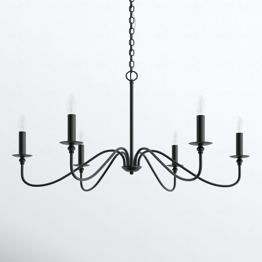 Ableton 6 - Light Candle Style Classic / Traditional Chandelier