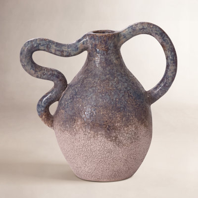 Meander Vase 7.25"x 4.75"x 7.25"