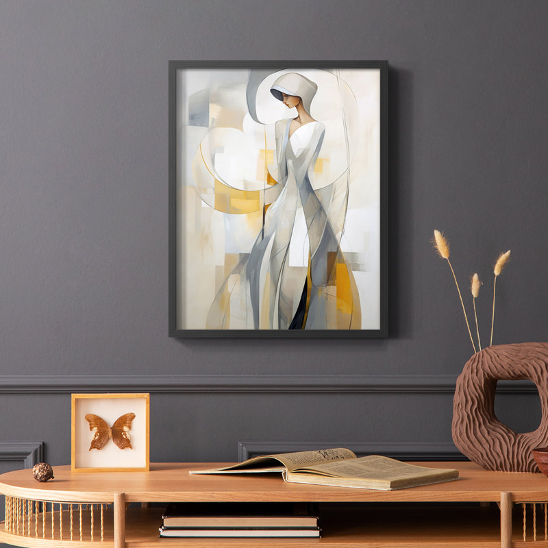 WOMEN Series Cxxxi - reproduction encadrée de qualité supérieure - prête à être accrochée - aucun clou requis