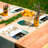Polyester Abstract Rectangle Placemat