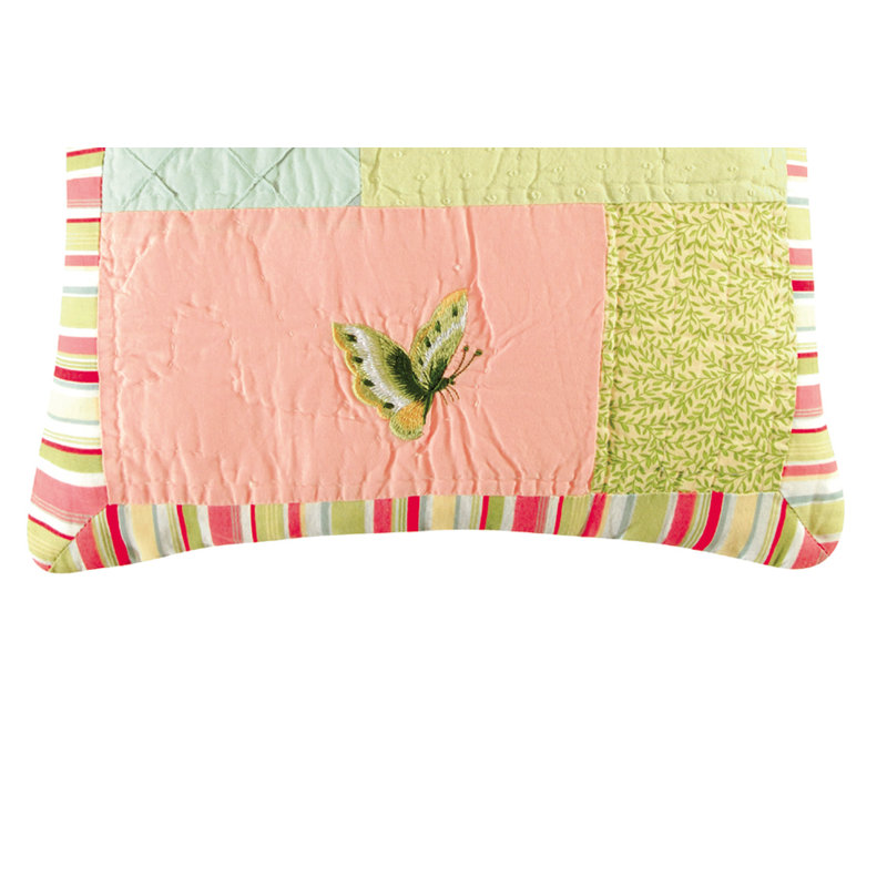 4 Squares Pieced Pillow