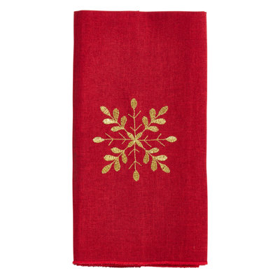 Sermons Polyester Embroidered Square Napkin
