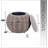 Woven Ottoman Comfortable choice, multiple functions, classic design, and cozy corners with Storage,
