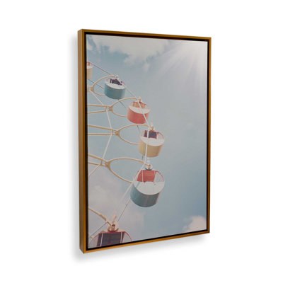 Fantaisie dans le ciel sur toile
