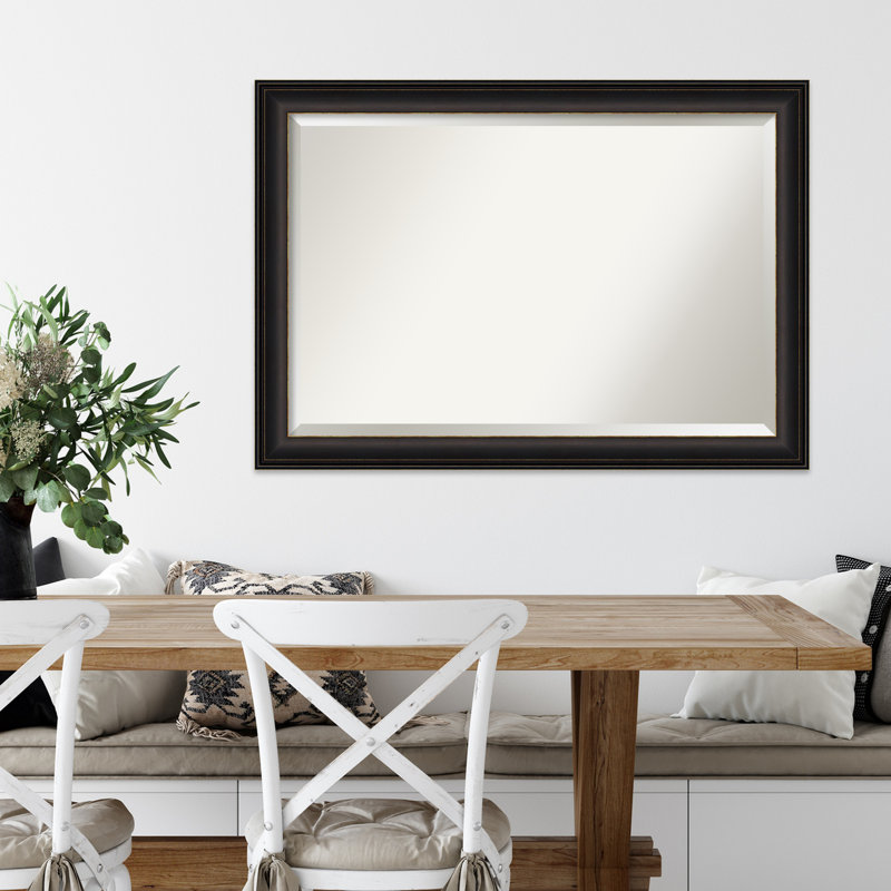 Flat Wall Mirror, Bronze, 28.5" x 40.5"