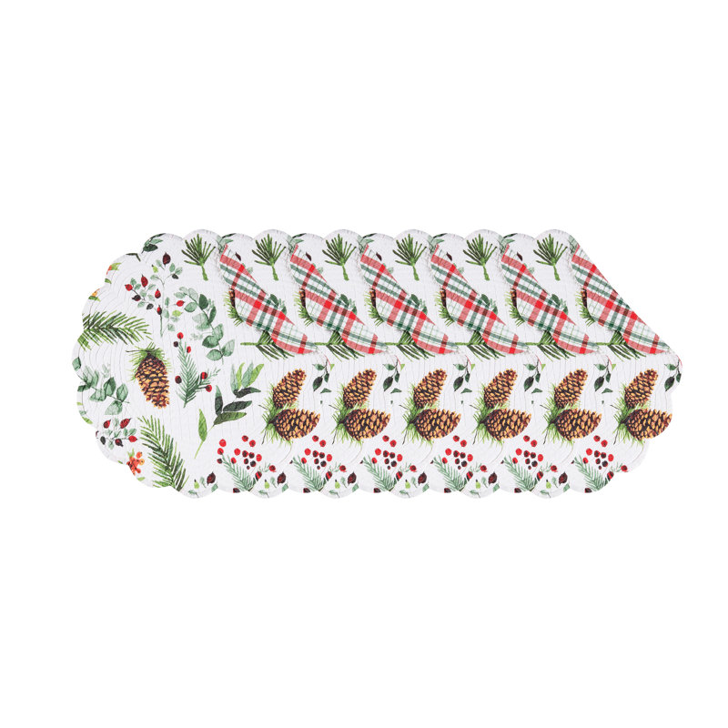 Estebana No Pattern Round Placemat