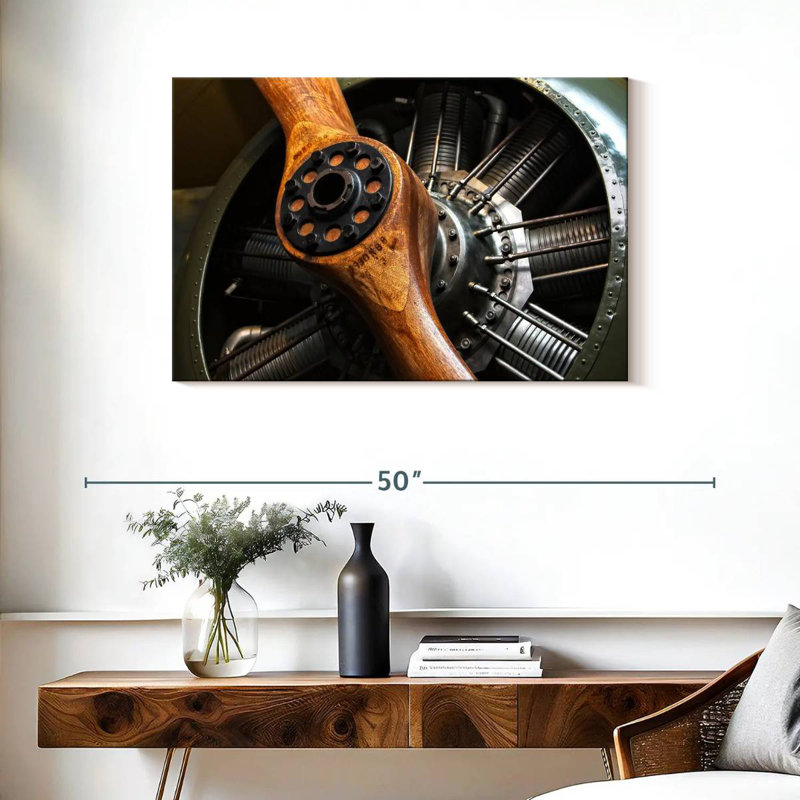 Mehar Wooden Propeller, 24" H x 36" W