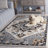 Heritage Handtufted Wool Cotton Oriental Rug in Ivory/Gray-93743947