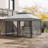 Brynja 3.5m W x 3.5m D Steel Patio Gazebo-771603477